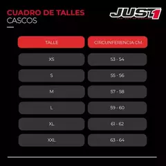 CASCO ENDURO CROSS J39 STARS JUST 1 - ROJO/AZUL/BLANCO GLOSS - tienda online
