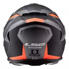 Casco LS2 FF 800 Storm Racer – Negro Naranja, mate. en internet