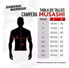 Imagen de Campera Samurai Warrior Musashi - Gris
