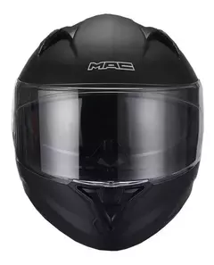 Casco MAC Speed 2.0 Solid Negro Mate Doble Visor