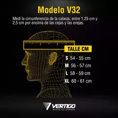 Casco Vértigo V32 INFLUENCE. - RideMax