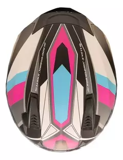 Casco MAC M67 NIRVANA - Matt Black Cyan Pink. en internet