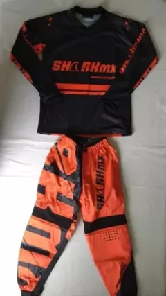 Conjunto Shark Motocross Enduro Para Niño Ridemax - tienda online