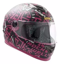 Casco Integral Rockwell R929 Plain. - tienda online