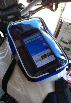Bolso de Tanque 2 litros Ridemax porta celular / porta GPS - RideMax