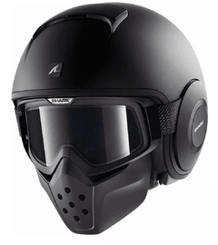 Casco Shark Drak Negro Mate