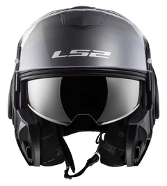 CASCO LS2 399 VALIANT MATT BLACK REBATIBLE- Negro Mate en internet