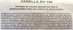 Escape EV Zanella RX 150cc-deportivo - comprar online