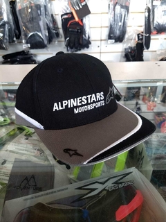 Gorra Alpinestars Negro con gris