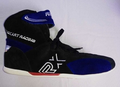 Botas de Karting V2 - Tierra y Asfalto - Negro con azul - tienda online