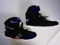 Botas de Karting V2 - Tierra y Asfalto - Negro con azul - RideMax