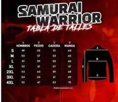 Campera Samurai Warrior Nakano - Mujer en internet