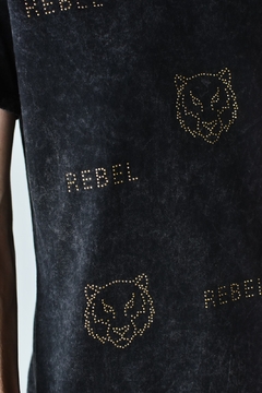 Remera batik tigre - comprar online