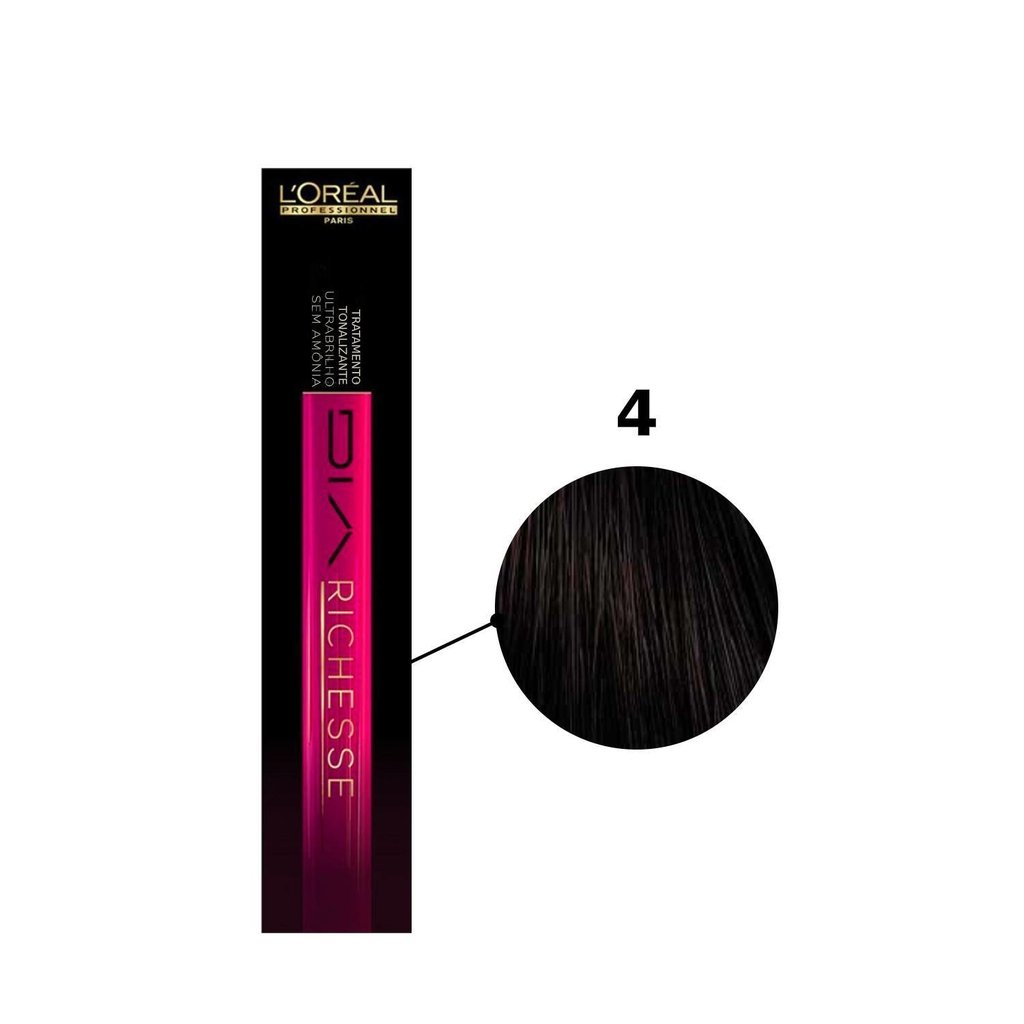 Tonalizante L'Oréal DiaRichesse 80g Cor 4 Castanho - Kicheiro