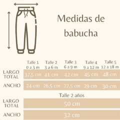 Babucha de algodón natural - comprar online