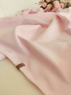 Manta de algodón rosa - comprar online