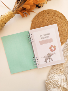 Cuaderno pediátrico elefante - comprar online
