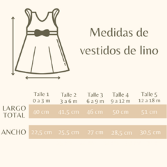 vestido de lino rojo - comprar online