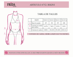 Bikini Cabo - Art 4752 (Estampado Tricolor) en internet