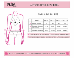 Conjunto Petunia - Art 930 - FRIDA INTIMA