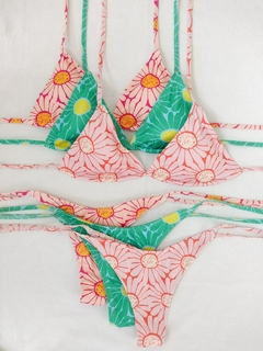 Bikini Cabo - Art 4752 (Estampado Flor Grande) - tienda online