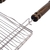 Grelha Dupla Inox Luxo Profissional para Churrasqueira 36X50 cm - Grilazer na internet