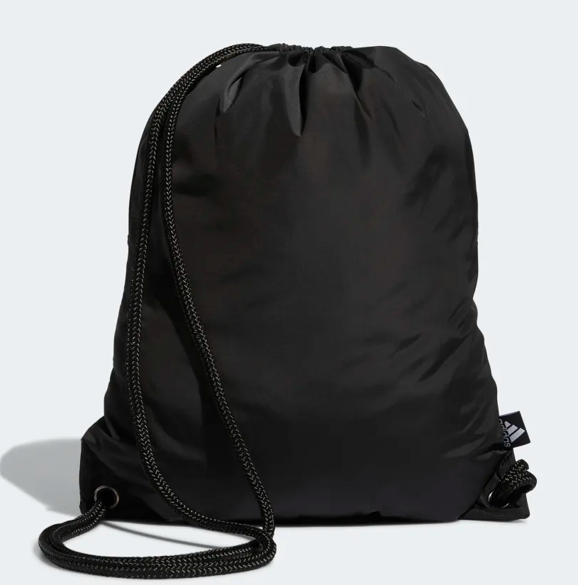 Mochila Adidas Negro dorado metalizado