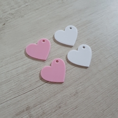 Kit Charms Corazón x4u