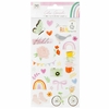 Pegatinas/Stickers Book Rose Gold Foil Rainbow Avenue Celes Gonzalo American Crafts 348 pz