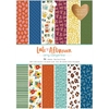 Pack de Papeles American Crafts Single-Sided Amy Tangerine Late Afternoon 6x8" 36/Pkg