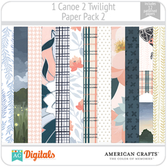 1 Canoe 2 Twilight PP2 American Crafts