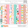 Finders Keepers Amy Tangerine PP1 American Crafts