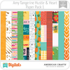 Hustle & Heart Amy Tangerine PP1 American Crafts