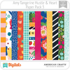 Hustle & Heart Amy Tangerine PP3 American Crafts