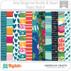 Hustle & Heart Amy Tangerine PP4 American Crafts