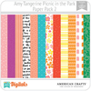 Picnic In The Park Amy Tangerine PP2 American Crafts