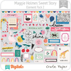 Hoja de Elementos Sweet Story Maggie Holmes Pack 2 American Crafts