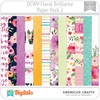Floral Brilliance DCWV PP2 American Crafts