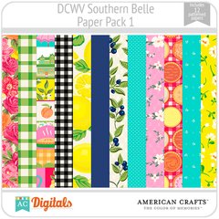 Southern Belle DCWV PP1 American Crafts