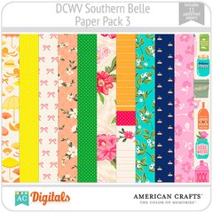 Southern Belle DCWV PP3 American Crafts