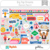 Hoja de Elementos Big Top Dreams Pack 4 American Crafts