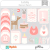 Hojas de Elementos Lullaby Pack 3 American Crafts