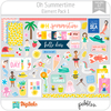 Hojas de Elementos Oh Summertime Pack 1 American Crafts