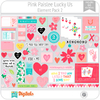 Hoja de Elementos Lucky Us Pink Paislee Pack 2 American Crafts