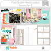 Hoja de Elementos Memorandum Pink Paislee Pack 2 American Crafts