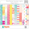 Summer Lights Pink Paislee PP1 American Crafts