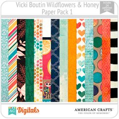 Wildflowers & Honey Vicki Boutin PP1 American Crafts