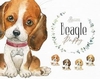 Hoja de Elementos Beagle Puppy