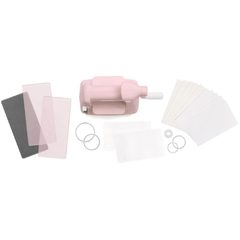 Maquina de Corte y Textura Mini Evolution Rosa We R Memory Keepers - comprar online