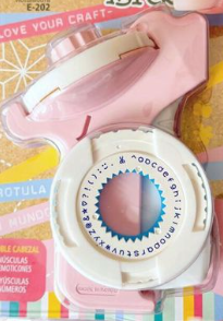 Rotuladora Rosa Pastel Motex E-202 (2 Discos) - comprar online